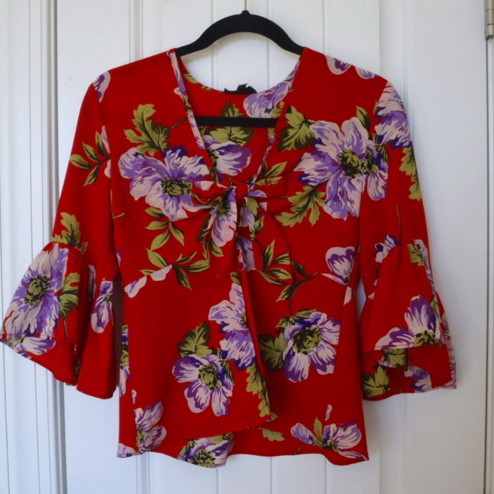 Top Shop Floral Top